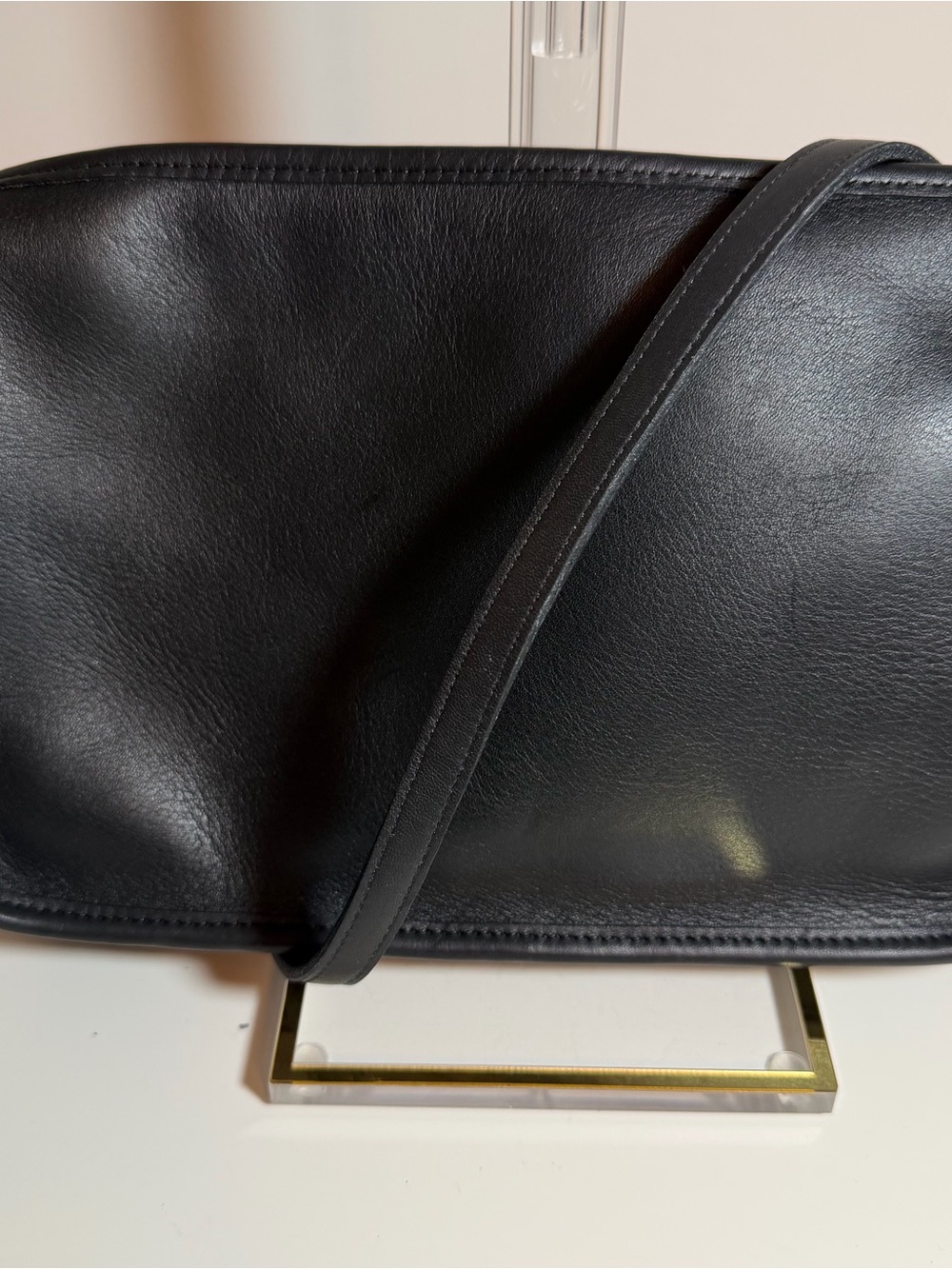 Vintage Coach Basic Bag Style 9455 in Black Leather
